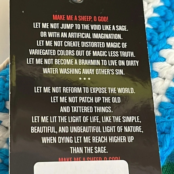 Happy Sheep Short Striped Rainbow Cardigan with Crochet Details- NEW - Medium - Picture 8 of 11